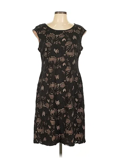 Pre-owned Connected Apparel Casual Dress In Brown