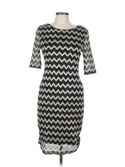 Pre-owned Connected Apparel Casual Dress In Gray