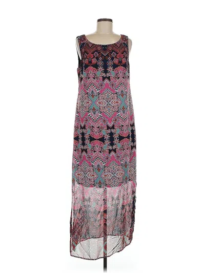 Pre-owned Connected Apparel Casual Dress In Gray