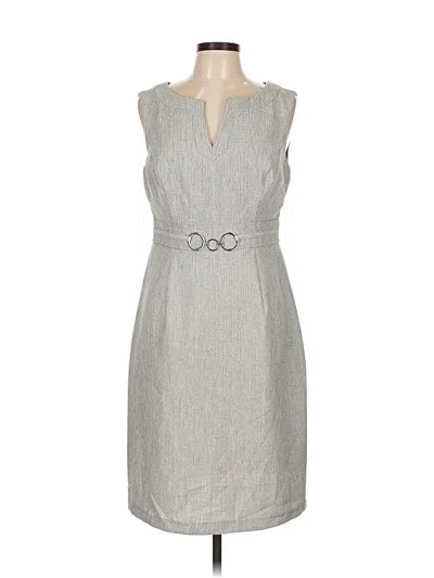 Pre-owned Connected Apparel Casual Dress In Gray