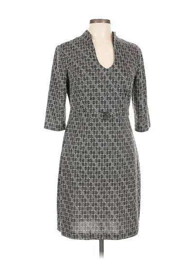 Pre-owned Connected Apparel Casual Dress In Gray