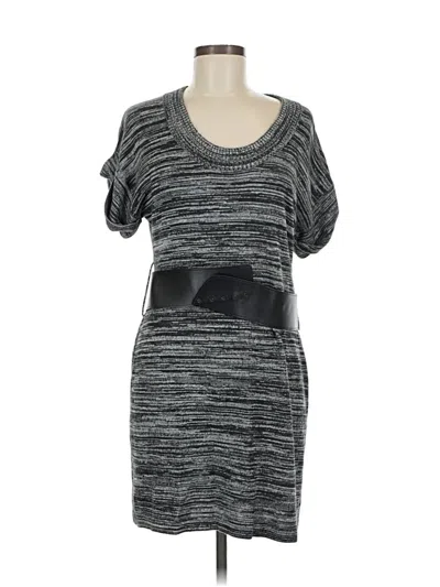 Pre-owned Connected Apparel Casual Dress In Gray