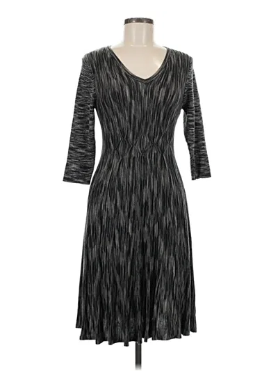 Pre-owned Connected Apparel Casual Dress In Gray