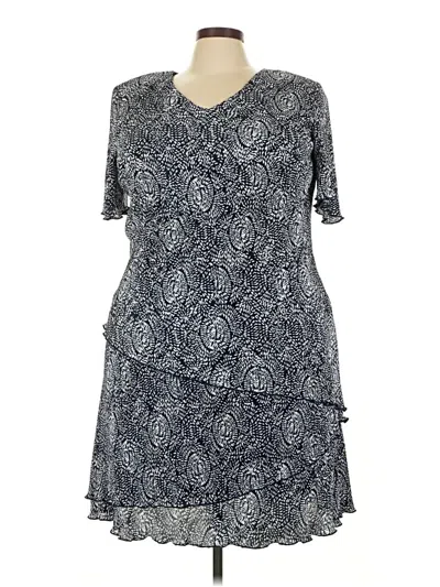 Pre-owned Connected Apparel Casual Dress In Gray