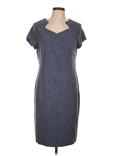 Pre-owned Connected Apparel Casual Dress In Gray