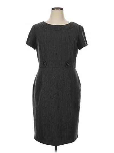 Pre-owned Connected Apparel Casual Dress In Gray
