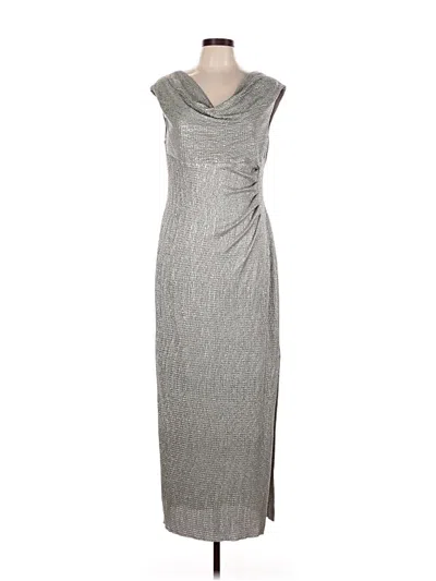 Pre-owned Connected Apparel Casual Dress In Gray