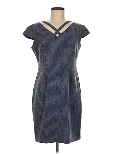 Pre-owned Connected Apparel Casual Dress In Gray