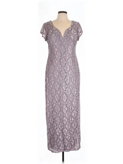 Pre-owned Connected Apparel Casual Dress In Gray