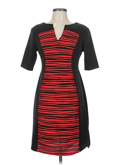 Pre-owned Connected Apparel Casual Dress In Red