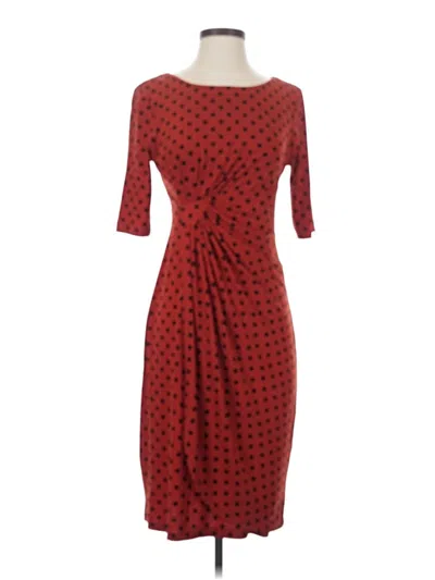 Pre-owned Connected Apparel Casual Dress In Red
