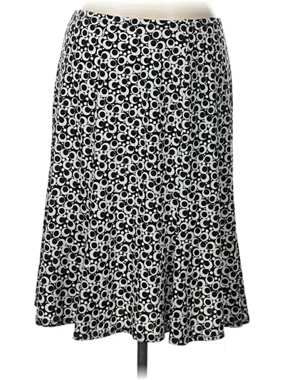 Pre-owned Connected Apparel Casual Skirt In Black