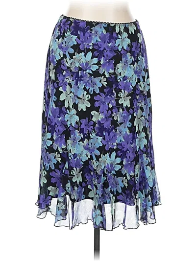 Pre-owned Connected Apparel Casual Skirt In Purple