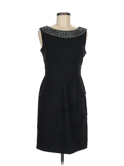 Pre-owned Connected Apparel Cocktail Dress In Black