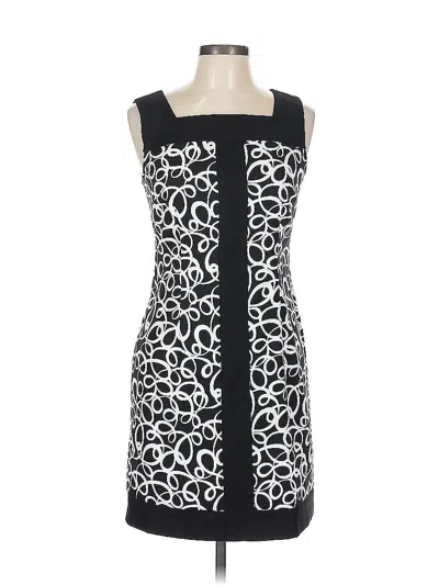 Pre-owned Connected Apparel Cocktail Dress In Black