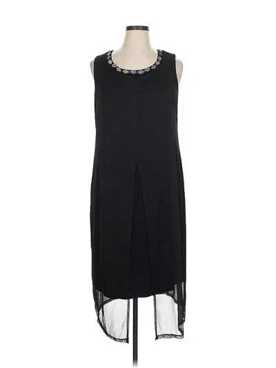 Pre-owned Connected Apparel Cocktail Dress In Black