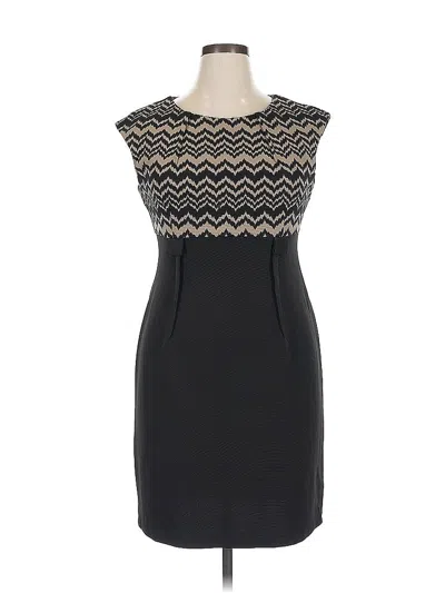 Pre-owned Connected Apparel Cocktail Dress In Black
