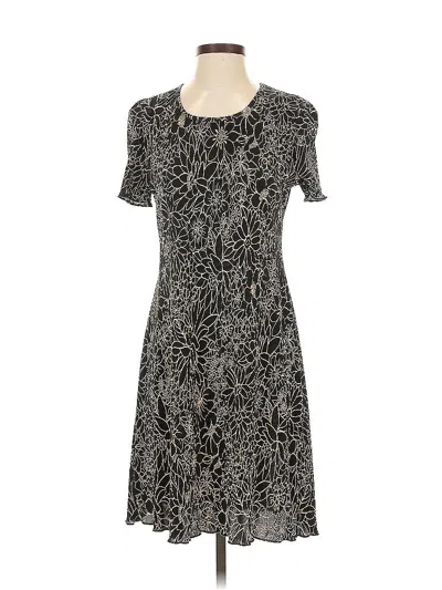 Pre-owned Connected Apparel Cocktail Dress In Black