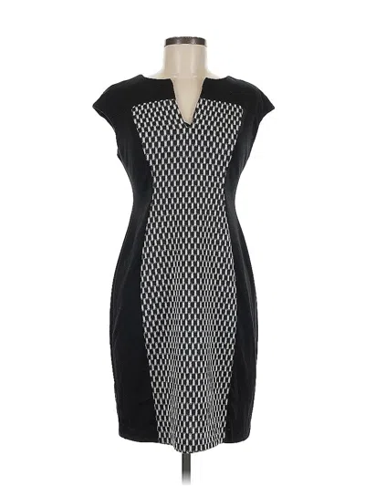 Pre-owned Connected Apparel Cocktail Dress In Black