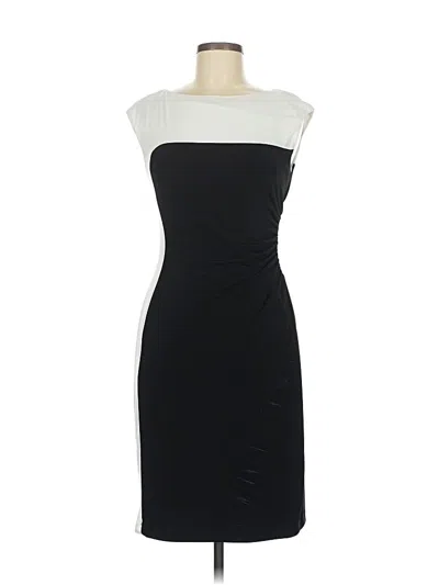 Pre-owned Connected Apparel Cocktail Dress In Black