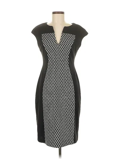 Pre-owned Connected Apparel Cocktail Dress In Black