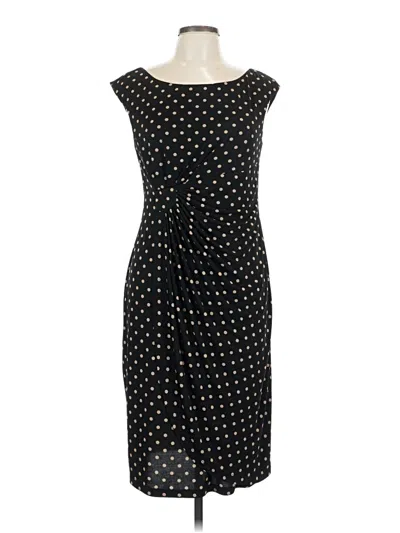 Pre-owned Connected Apparel Cocktail Dress In Black