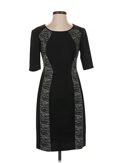 Pre-owned Connected Apparel Cocktail Dress In Black