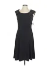 Connected Apparel Cocktail Dress In Black