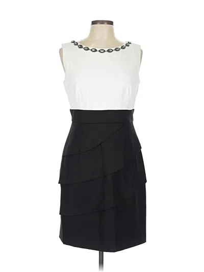 Pre-owned Connected Apparel Cocktail Dress In Black
