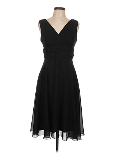 Pre-owned Connected Apparel Cocktail Dress In Black