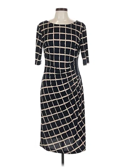 Pre-owned Connected Apparel Cocktail Dress In Black