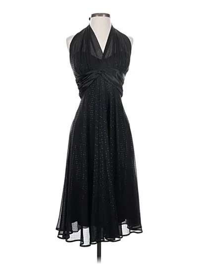 Pre-owned Connected Apparel Cocktail Dress In Black
