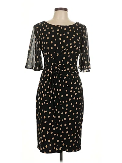 Pre-owned Connected Apparel Cocktail Dress In Black