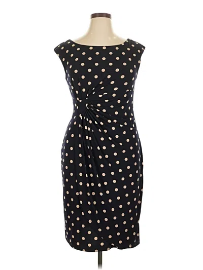 Pre-owned Connected Apparel Cocktail Dress In Black