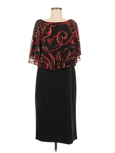 Connected Apparel Cocktail Dress In Multi