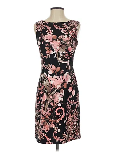 Pre-owned Connected Apparel Cocktail Dress In Black