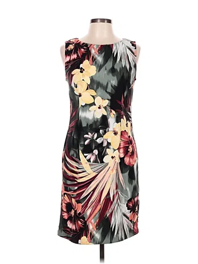 Pre-owned Connected Apparel Cocktail Dress In Black