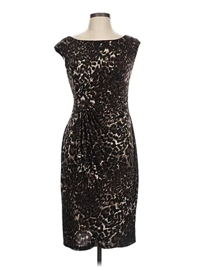 Pre-owned Connected Apparel Cocktail Dress In Black