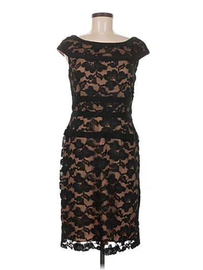 Pre-owned Connected Apparel Cocktail Dress In Black