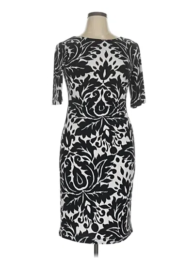 Pre-owned Connected Apparel Cocktail Dress In Black