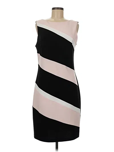 Pre-owned Connected Apparel Cocktail Dress In Black