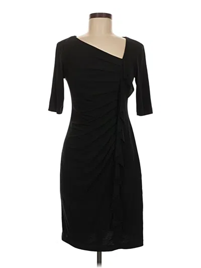 Pre-owned Connected Apparel Cocktail Dress In Black