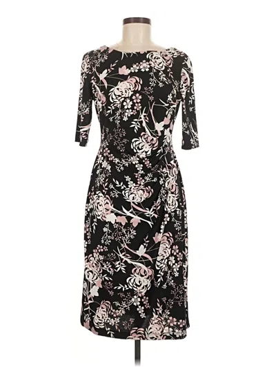 Pre-owned Connected Apparel Cocktail Dress In Black