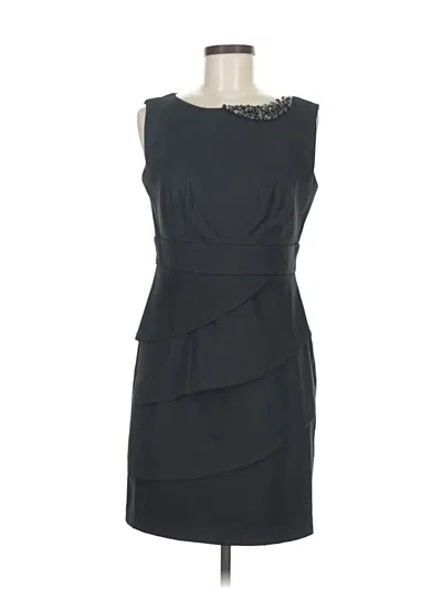 Pre-owned Connected Apparel Cocktail Dress In Black