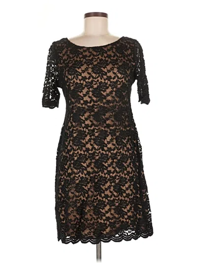Pre-owned Connected Apparel Cocktail Dress In Black