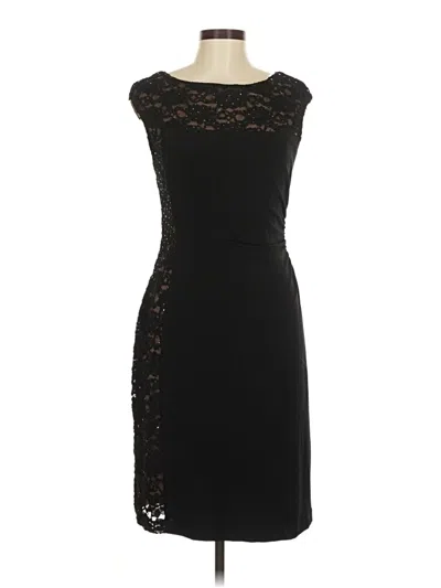 Pre-owned Connected Apparel Cocktail Dress In Black