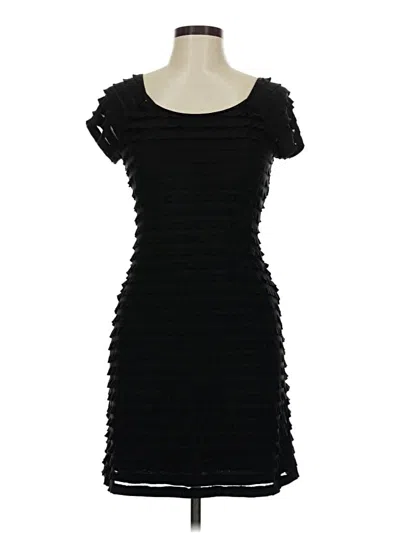 Pre-owned Connected Apparel Cocktail Dress In Black