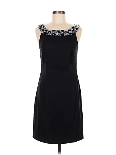 Pre-owned Connected Apparel Cocktail Dress In Black