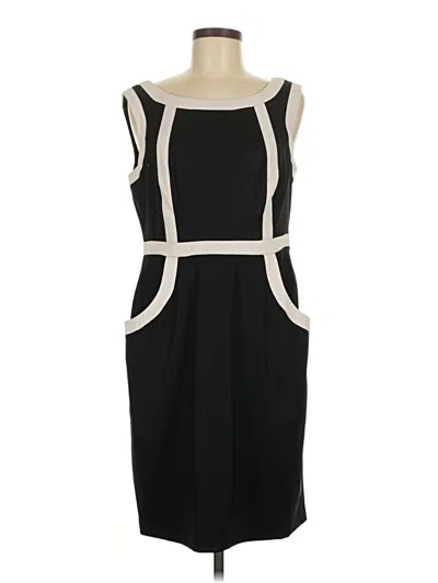 Pre-owned Connected Apparel Cocktail Dress In Black
