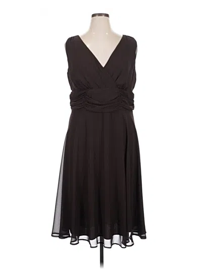 Pre-owned Connected Apparel Cocktail Dress In Black